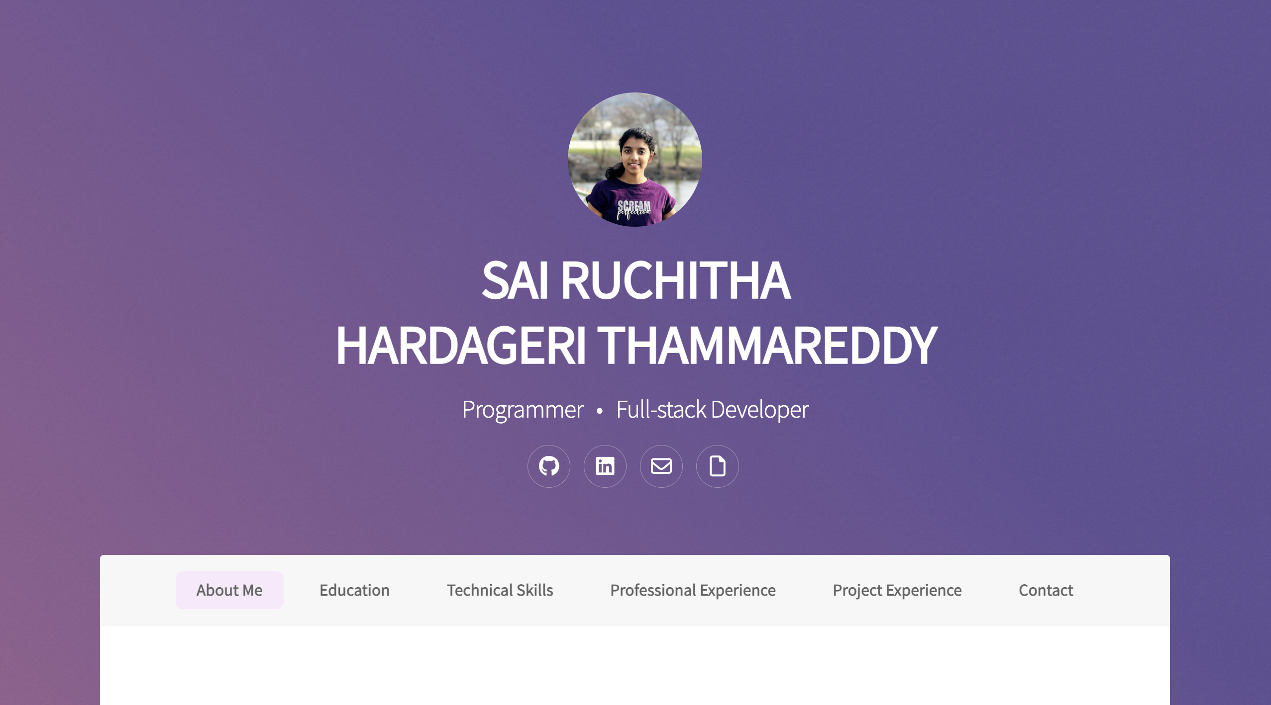 Personal Website